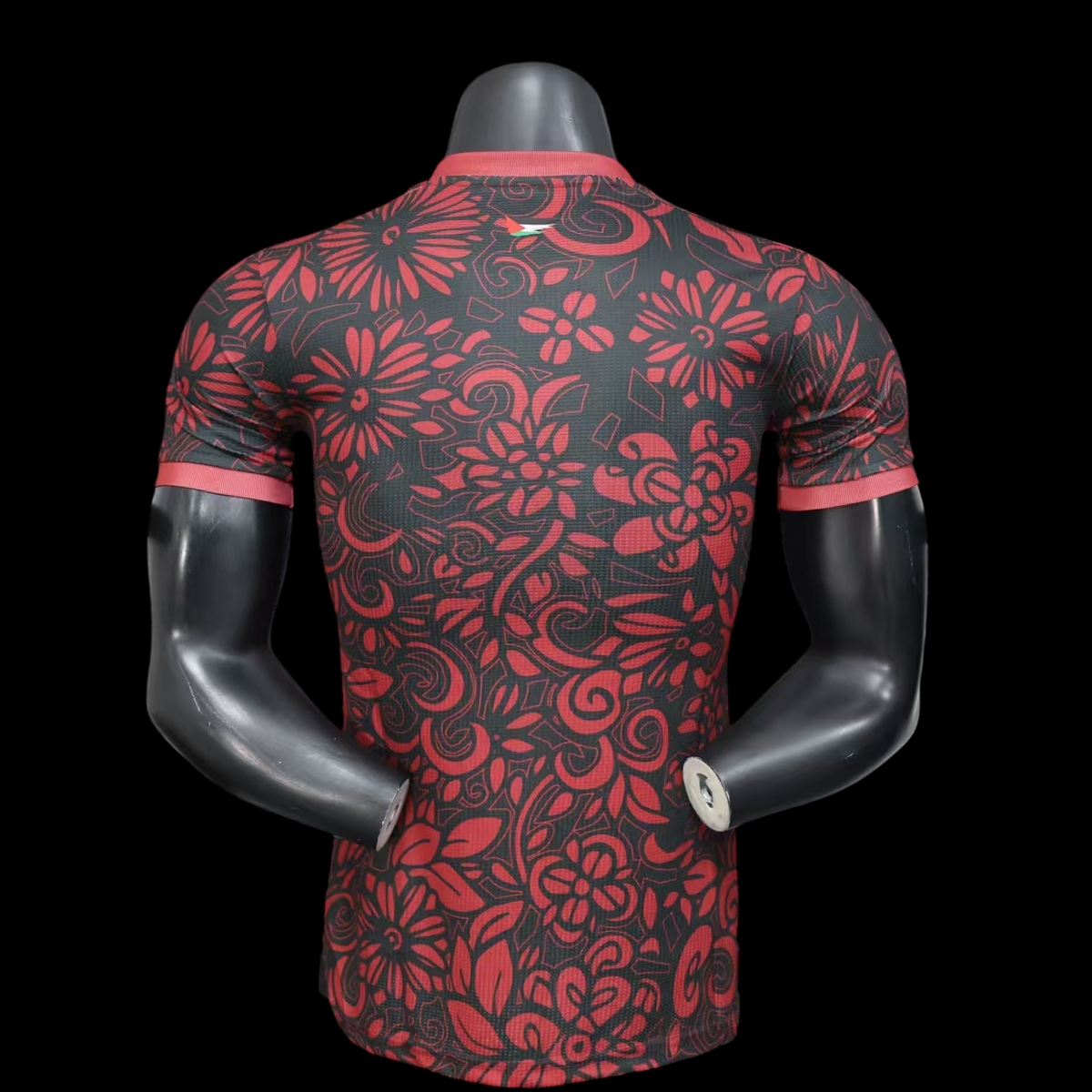 Palestine Maillot noir et rouge