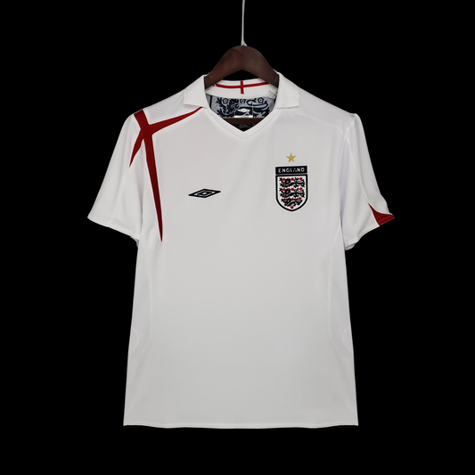 Angleterre Maillot Rétro Domicile 2006