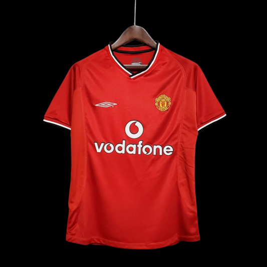 Manchester United Maillot Domicile Rétro 00/01