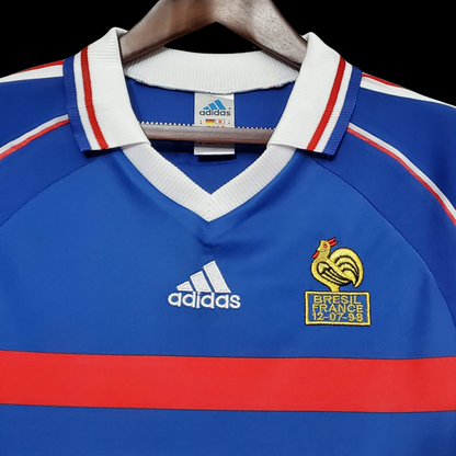 Équipe de France Maillot Rétro 1998 Domicile