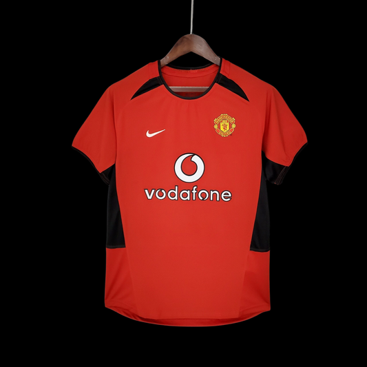 Manchester United Maillot Domicile Rétro 02/04