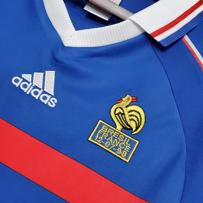 Équipe de France Maillot Rétro 1998 Domicile