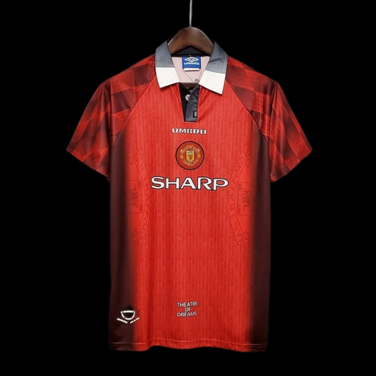 Manchester United Maillot Rétro 1996