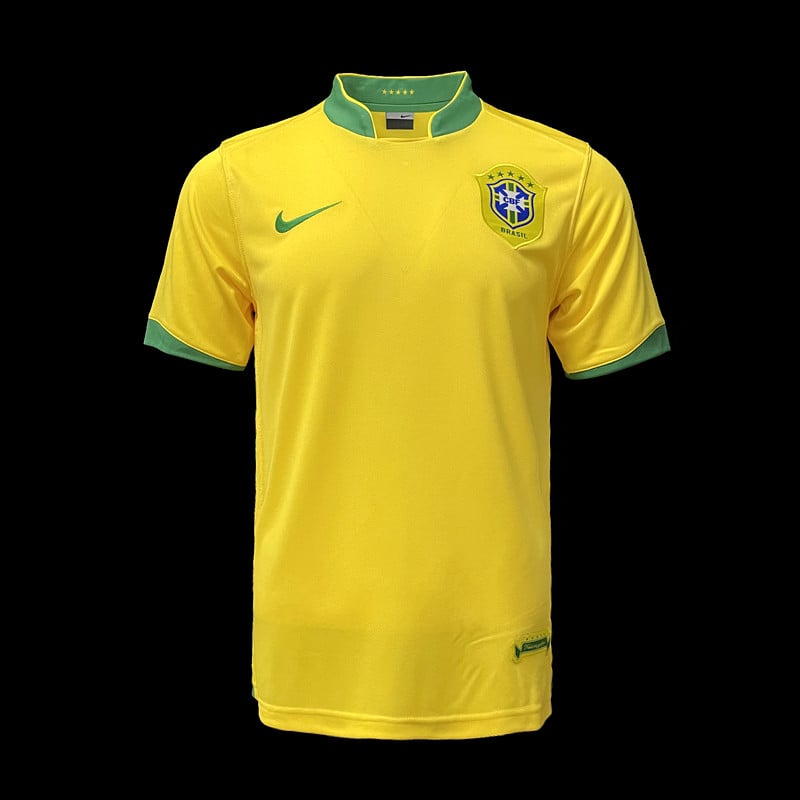 Brésil Maillot Domicile Rétro 2006