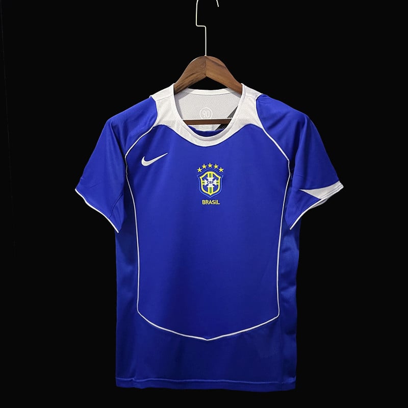 Brasil Camiseta Retro 2004/06 Visitante