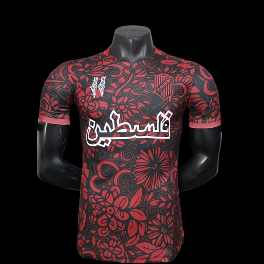 Palestine Maillot noir et rouge