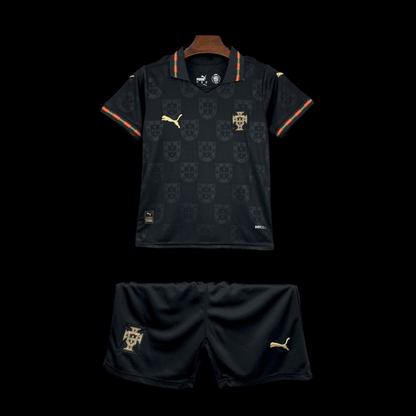 Portugal Kids Maillot Noir 26/27
